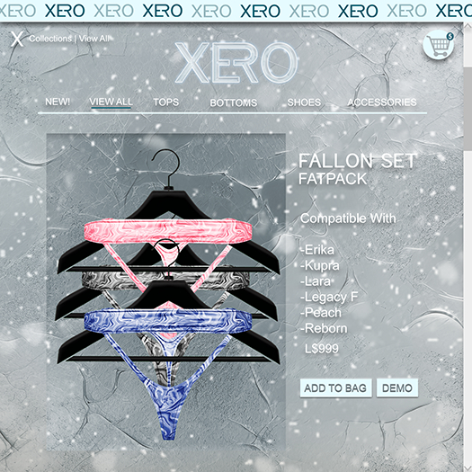 [XERO] Fallon Set (Fatpack)