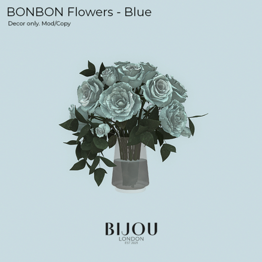 BIJOU :: Bonbon Flowers - Blue *add me*