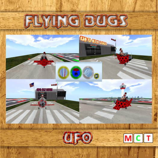 UFO - FLYING BUG - Lady Bug 1 (2 AVs)