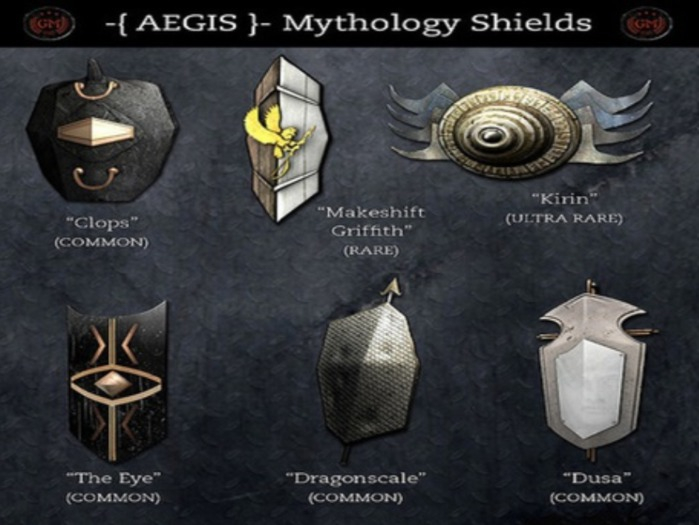-( AEGIS )- Kirin Shield Ultra Rare