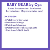 Nursery Accessories - Patchwork (girls & boys)