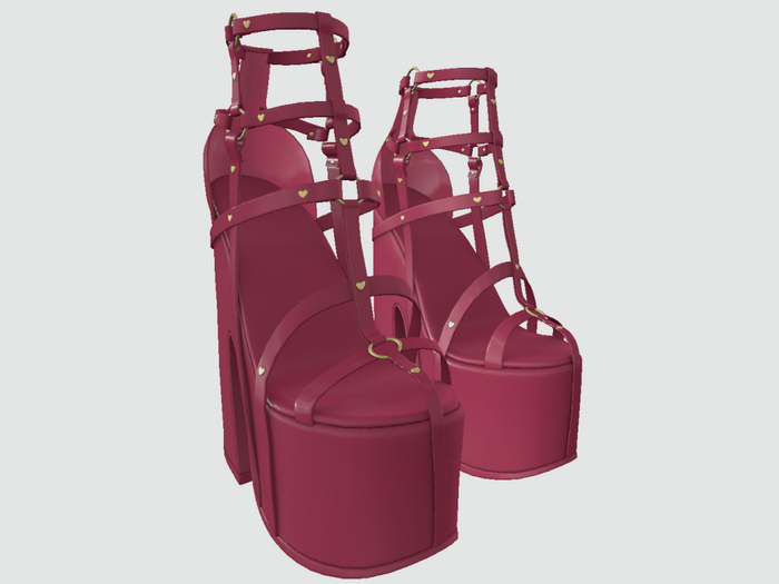 REVOLUTION - Adora Heels (Fuchsia)