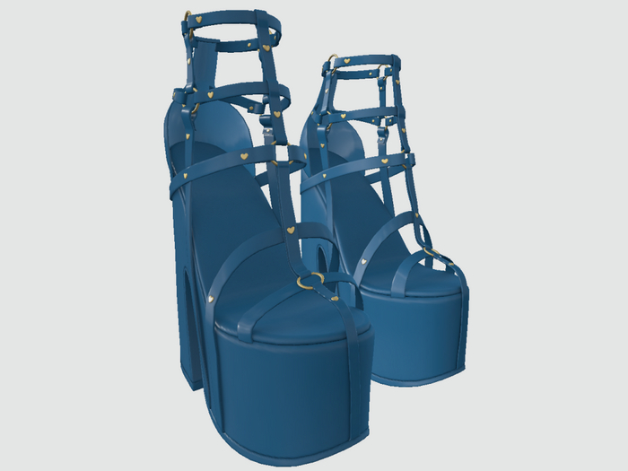 REVOLUTION - Adora Heels (Blue)