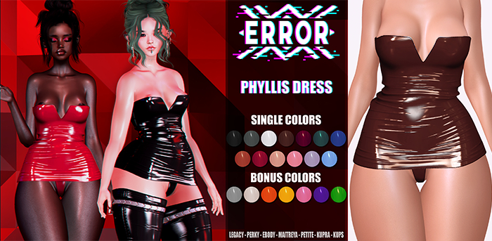 #error - phyllis dress - brown