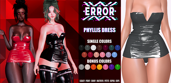 #error - phyllis dress - d.gray