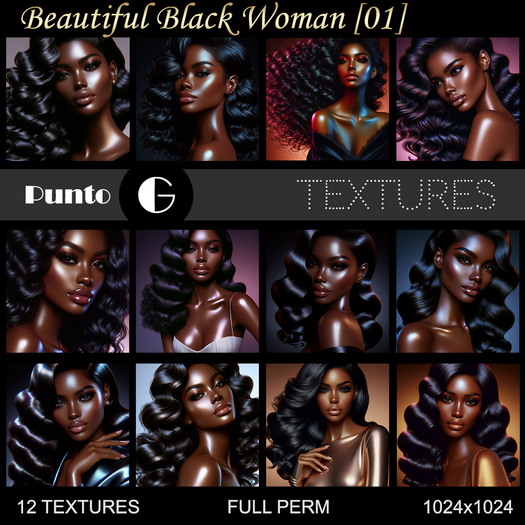 Posters - Beautiful Black Woman [01]