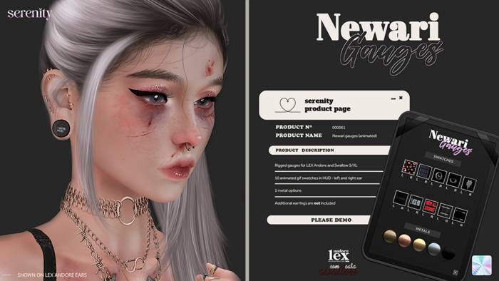 [Serenity] - Newari gauges {animated} Swallow XL