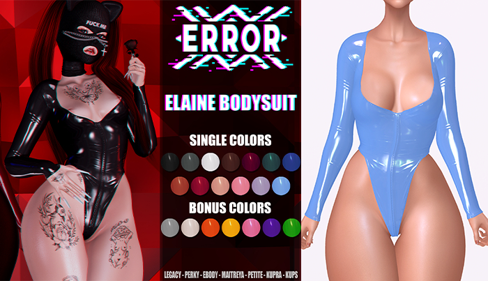 #error - elaine bodysuit - cloud