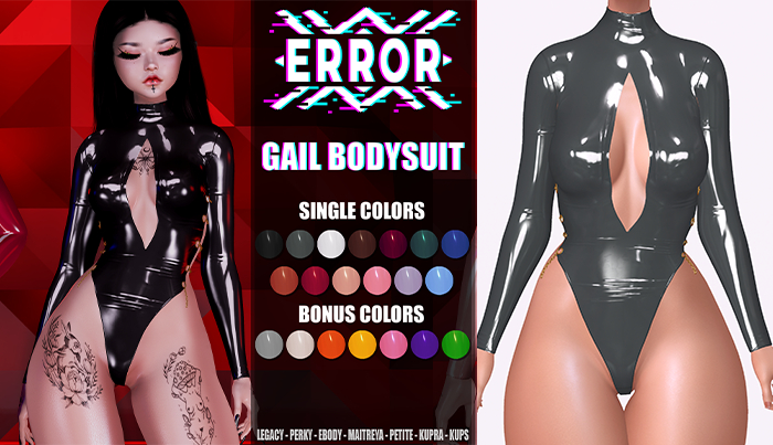 #error - gail bodysuit - d.gray
