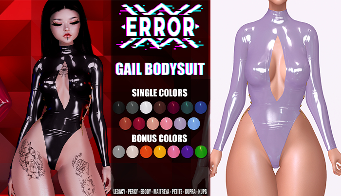 #error - gail bodysuit - lavender