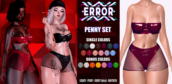 #error - penny set - bloody