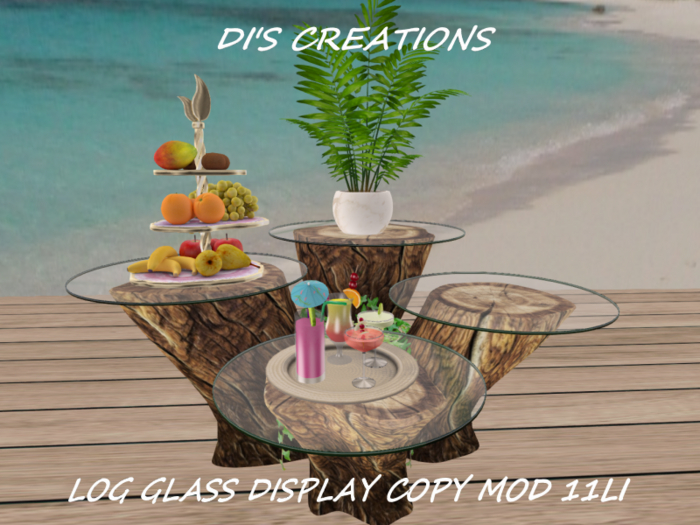 LOG GLASS DISPLAY