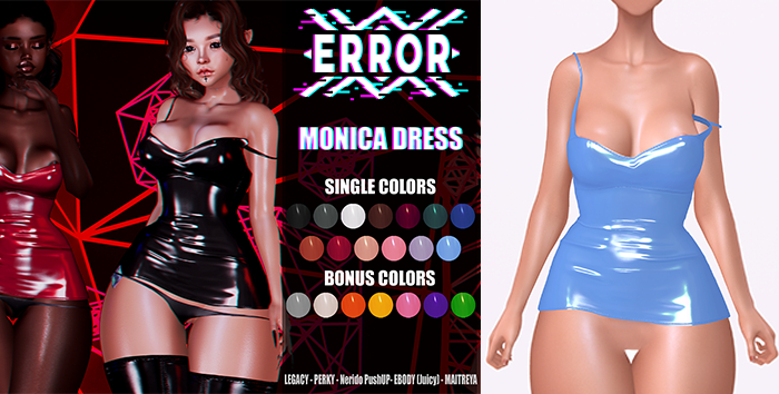 #error - monica dress - cloud