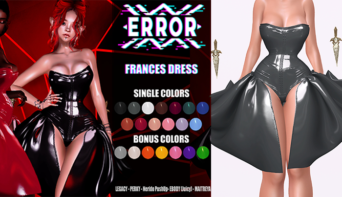 #error - frances dress - d.gray