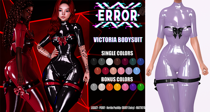 #error - victoria bodysuit - lavender
