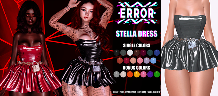 #error - stella dress - d.gray