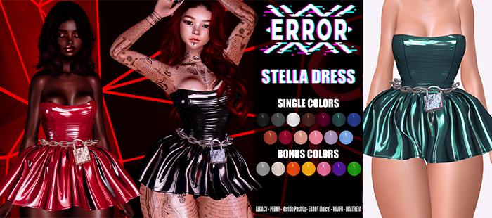 #error - stella dress - emerald