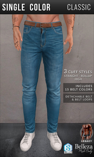 {COLD-ASH} VANCE Jeans (Classic)