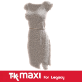 TK Maxi Kirtle belted Legacy Wool Grey
