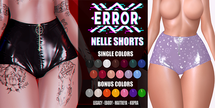#error - nelle shorts - lavender