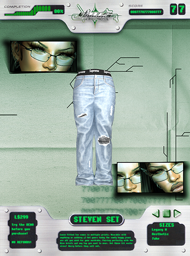 #Dios - Steven Denims  ( LIGHT  ) Unpacker