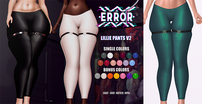 #error - lillie pants V2 - emerald