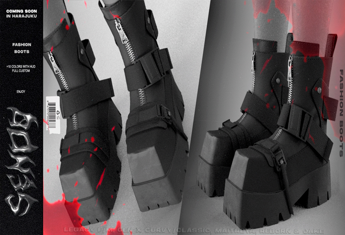 [SENDO] Fashion Boots -  FATPACK