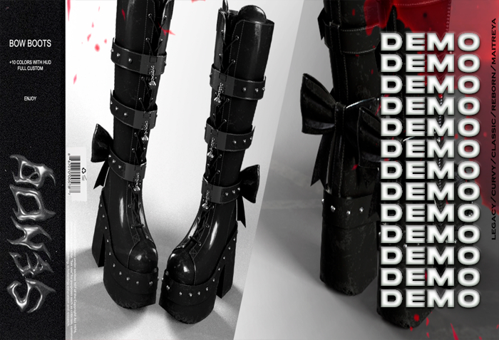 [SENDO] Bow Boots - FATPACK (DEMO)