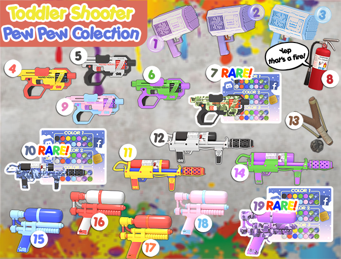 [Starries] Toddler Pew Pew FATPACK 