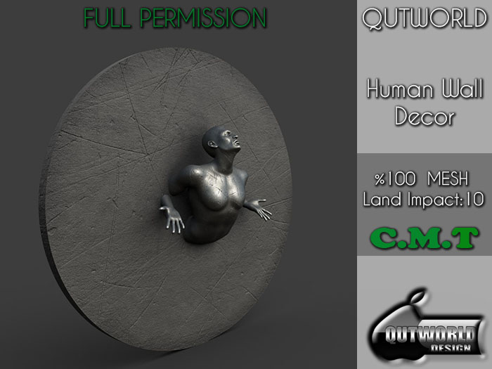 .::QUTWORLD Human Wall Decor::.FP 