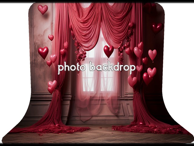 [AE] Photo Backdrop - Romantic Valentine 2