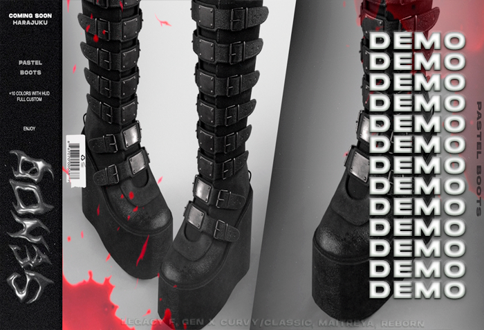 [SENDO] Pastel Boots - FATPACK (DEMO)