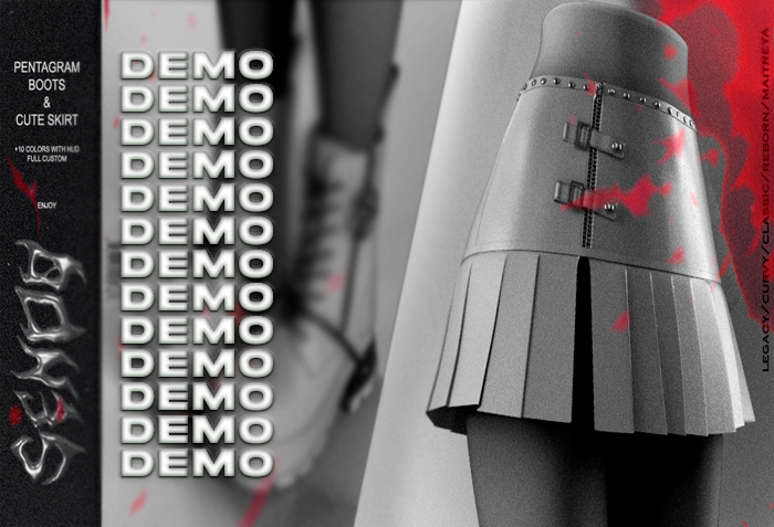 [SENDO] Cute Skirt - FATPACK (DEMO)
