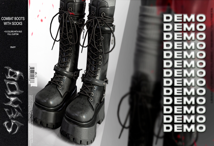 [SENDO] Combat Boots - FATPACK (DEMO)