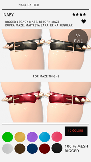 Cryucci NABY GARTER FATPACK