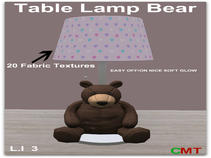 Table Lamp Bear