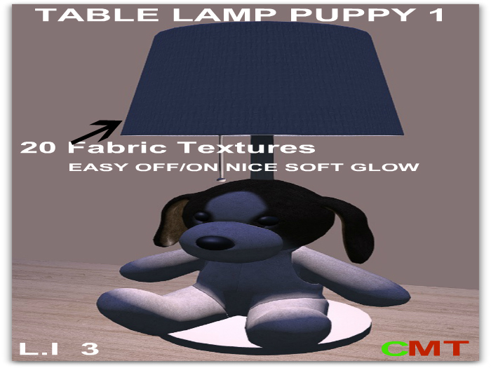 Table Lamp Puppy 1
