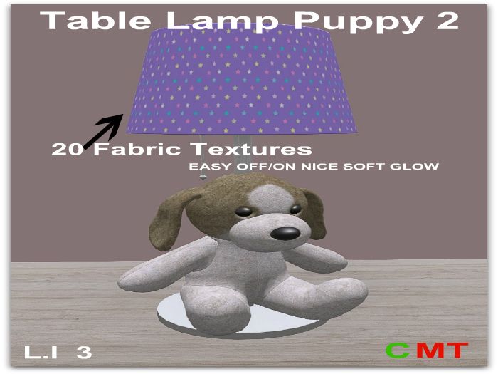 Table Lamp Puppy 2