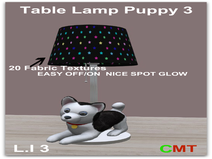 Table Lamp Puppy 3