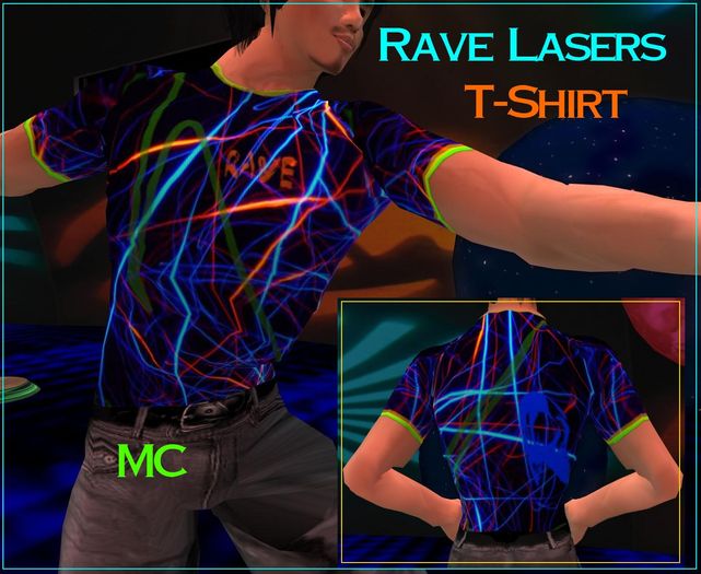 Rave Laser T-Shirt