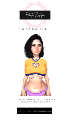 BB. Sabrina top Yellow(ADDME)