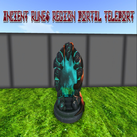 UFO - Ancient Runes Region Portal Teleport (Touch+Owner+MAP)