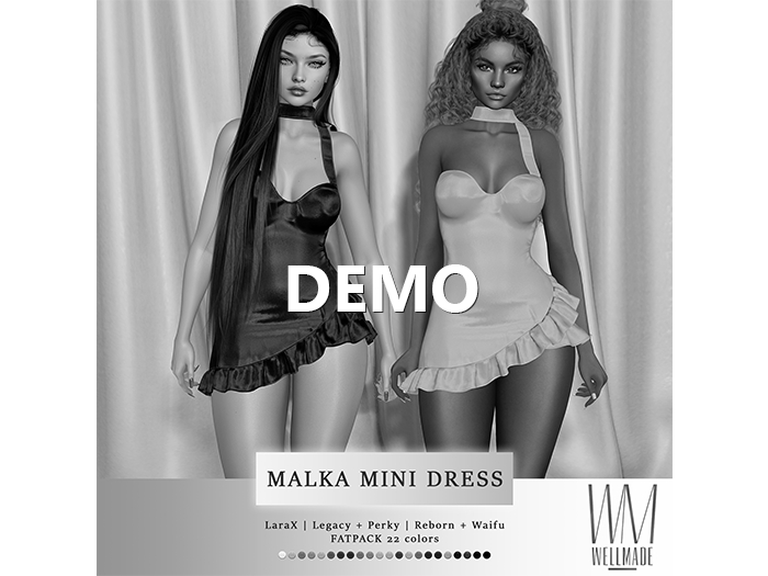 [WellMade] Malka Mini Dress DEMO