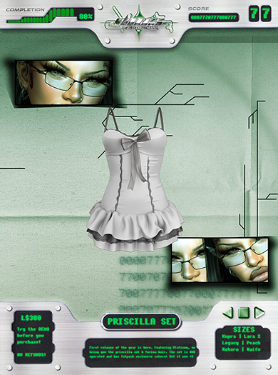 #Dios - Priscilla Mini  [ White ] UNPACKER