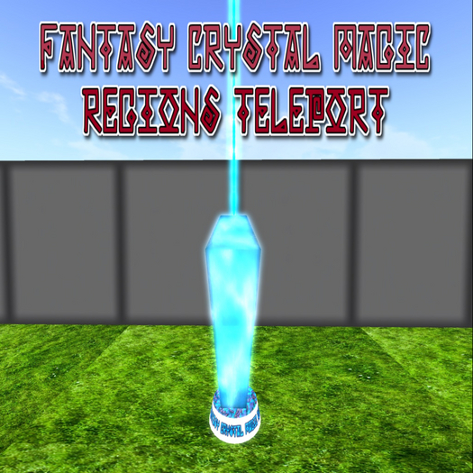 UFO - Fantasy Crystal Magic Regions Teleport (Touch-Ow+MAP)