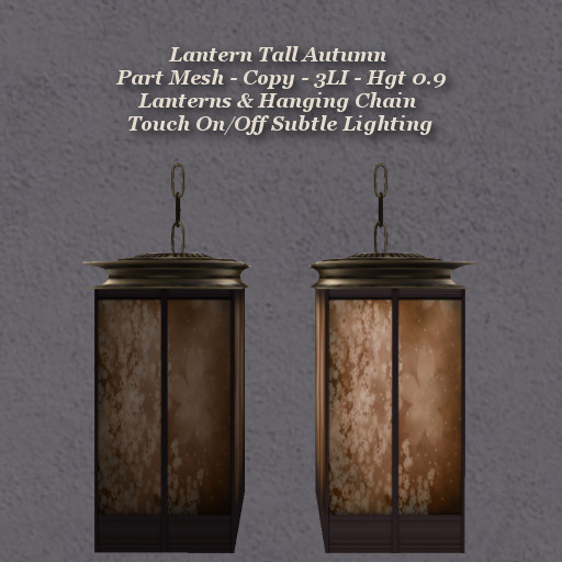 Lantern Tall Autumn