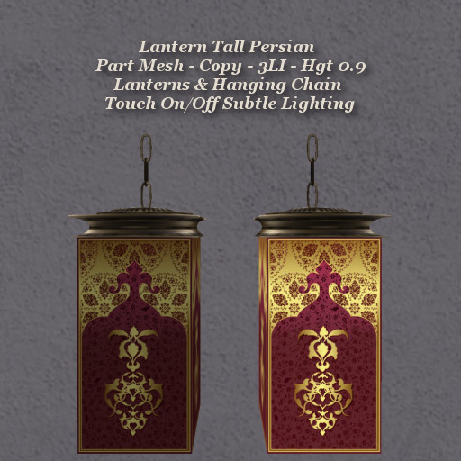 Lantern Tall Persian