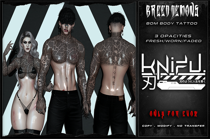 KNIFU. Breed Demons Tattoo (EvoX + BOM) DEMO