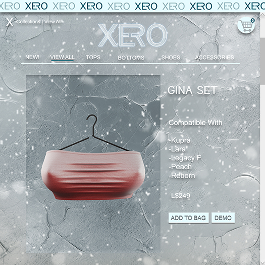 [XERO] Gina Top (Red)