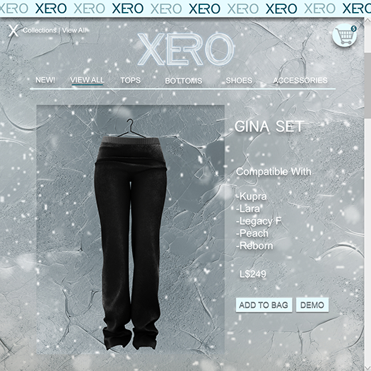 [XERO] Gina Sweats (Black)